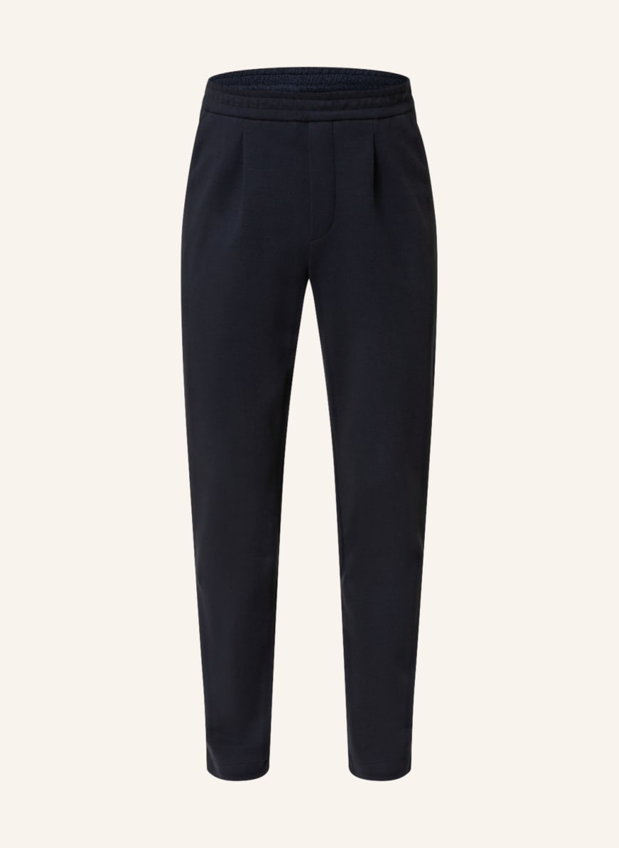 MAERZ MUENCHEN Trousers in jogger style , Color: DARK BLUE (Image 1)