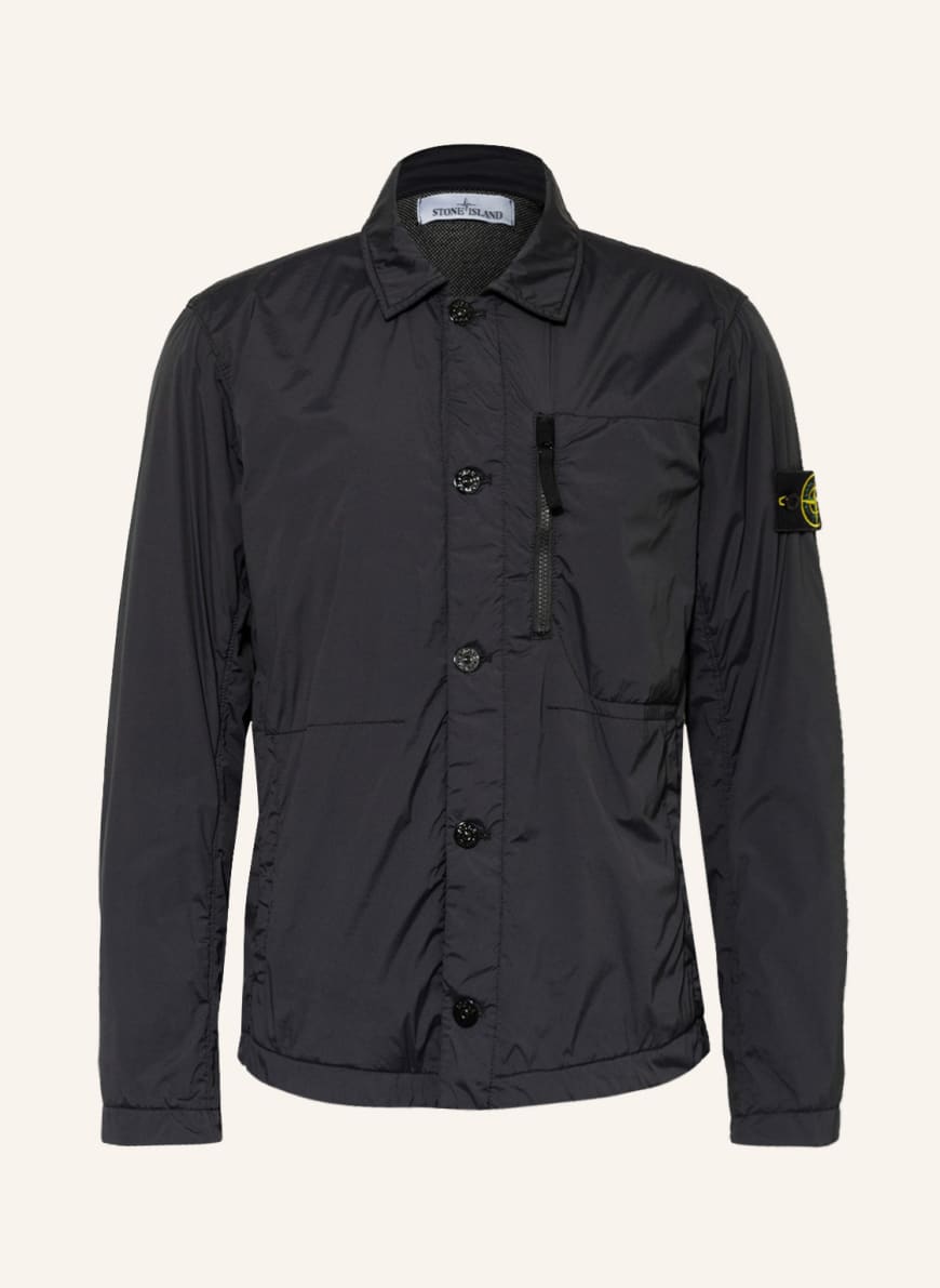 STONE ISLAND Jacket, Color: BLACK (Image 1)