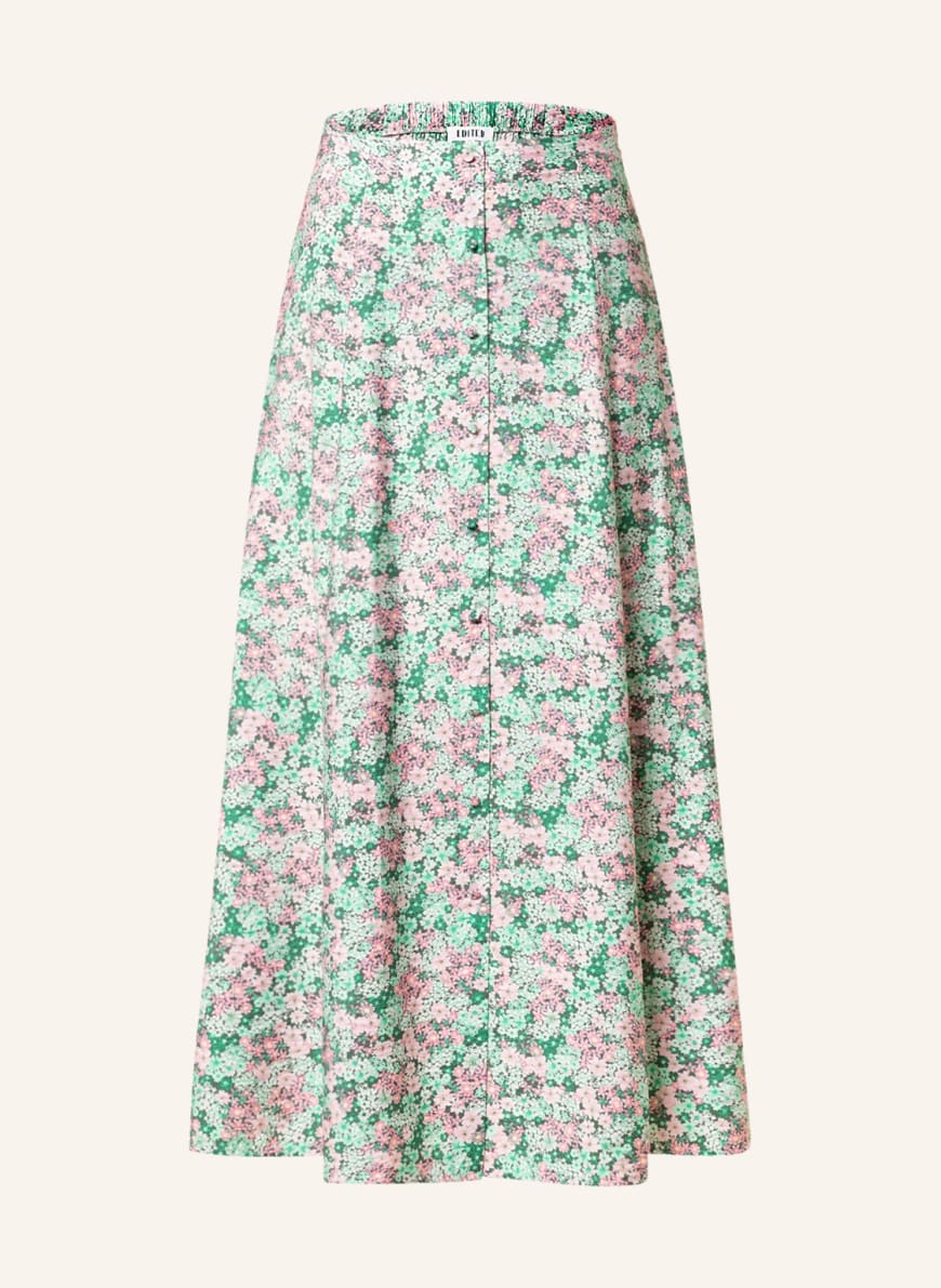 EDITED Skirt FADILA, Color: GREEN/ LIGHT GREEN/ PINK (Image 1)