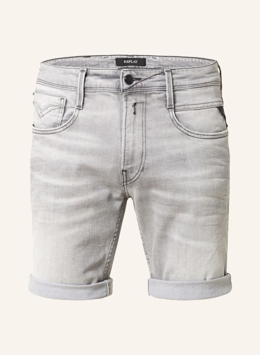 REPLAY Denim shorts NEW ANBASS slim fit 