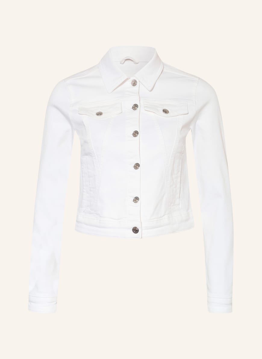 comma Denim jacket , Color: WHITE (Image 1)