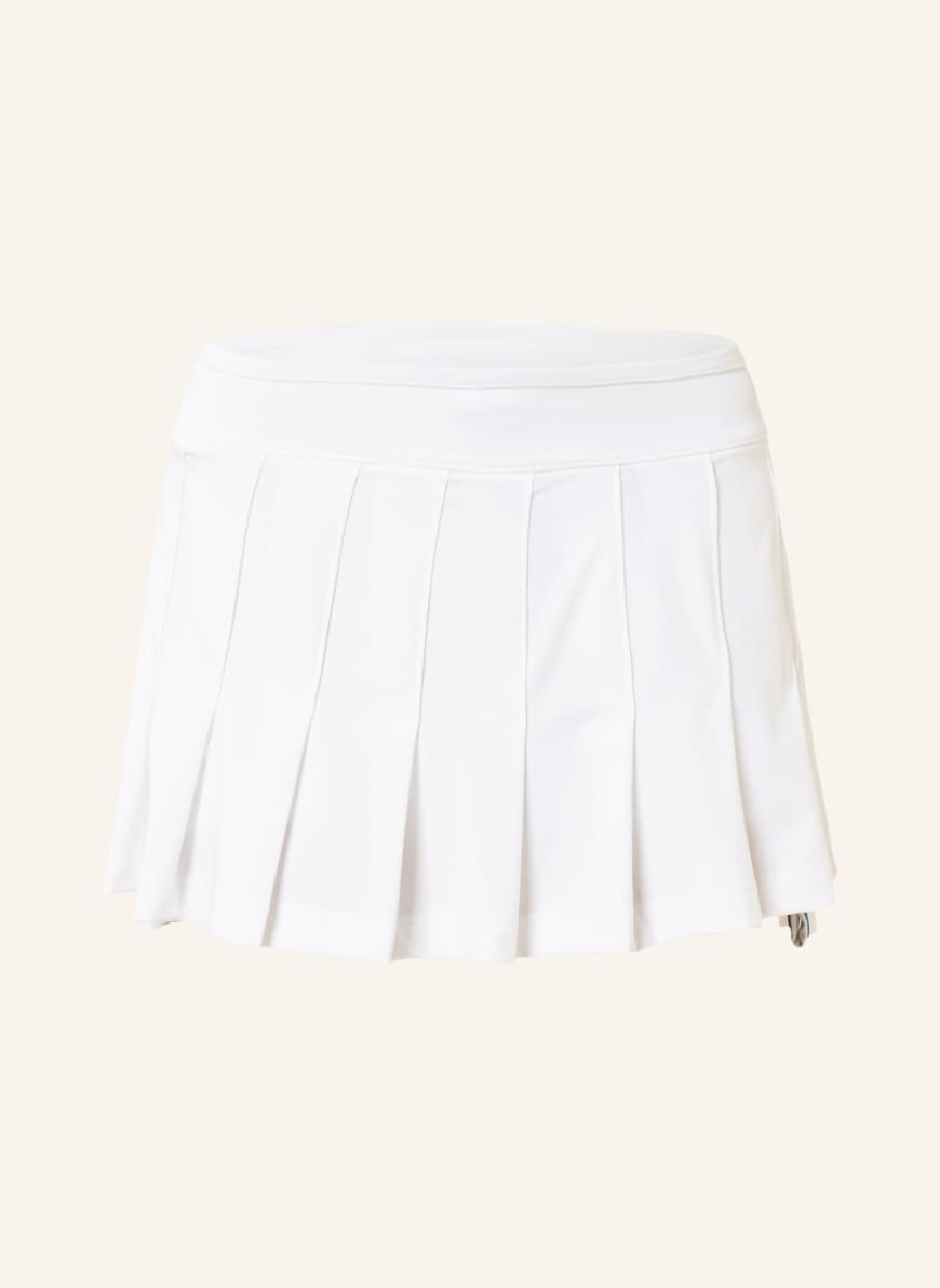 Lucky in Love Tennis skirt, Color: WHITE (Image 1)