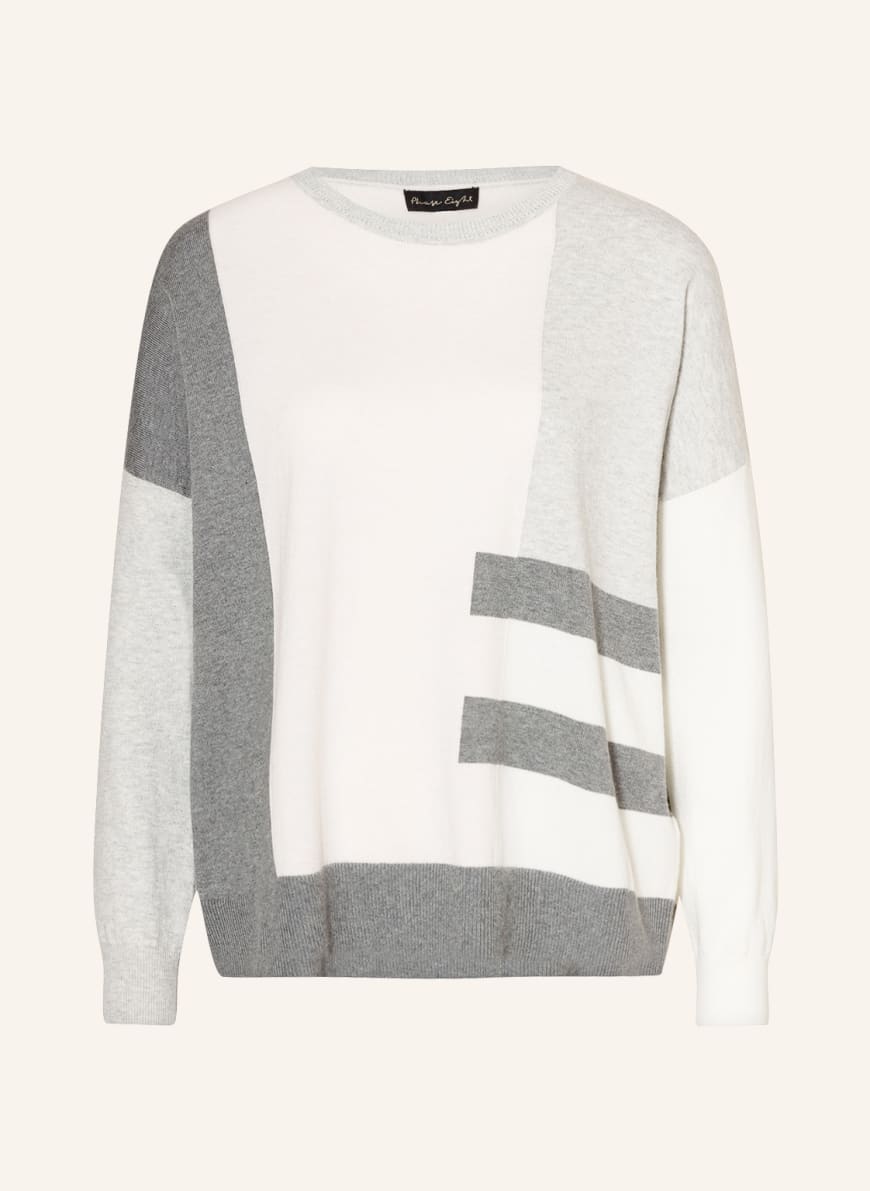 Phase Eight Oversized sweater MELISSE, Color: LIGHT GRAY/ LIGHT PINK/ DARK GRAY (Image 1)