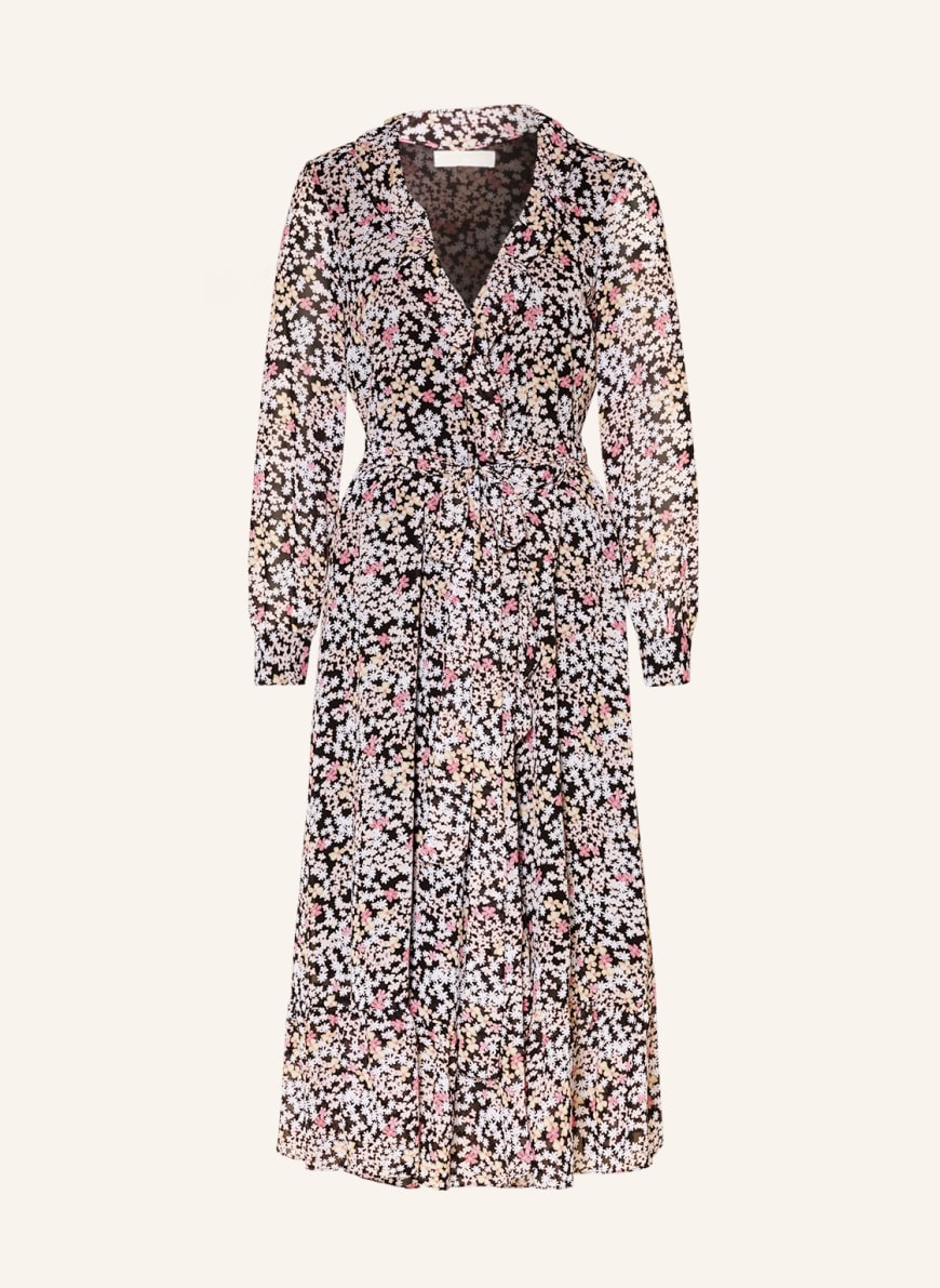 MICHAEL KORS Wrap dress with ruffles, Color: DUSKY PINK/ LIGHT PINK/ BLACK (Image 1)