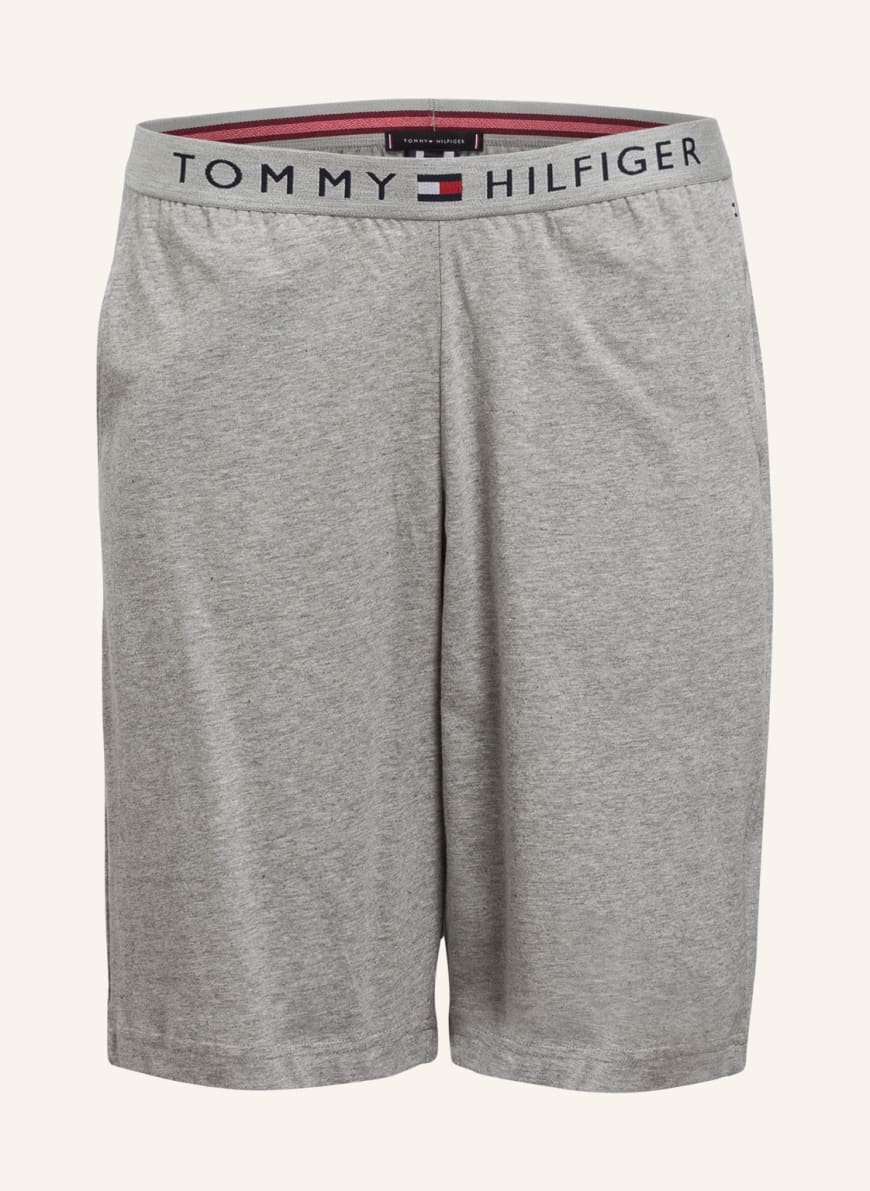 TOMMY HILFIGER Pajama shorts, Color: GRAY MÉLANGE (Image 1)