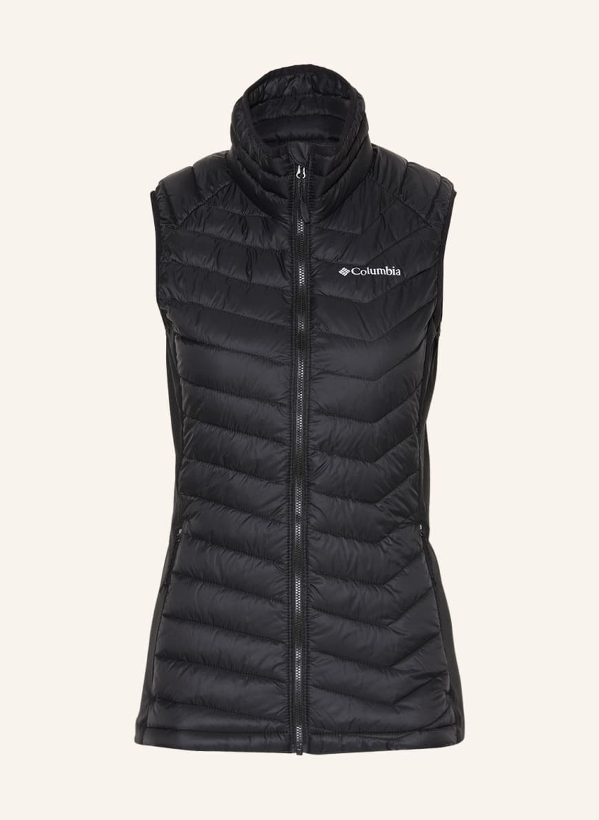 Columbia Hybrid quilted vest POWDER PASS, Color: BLACK(Image 1)