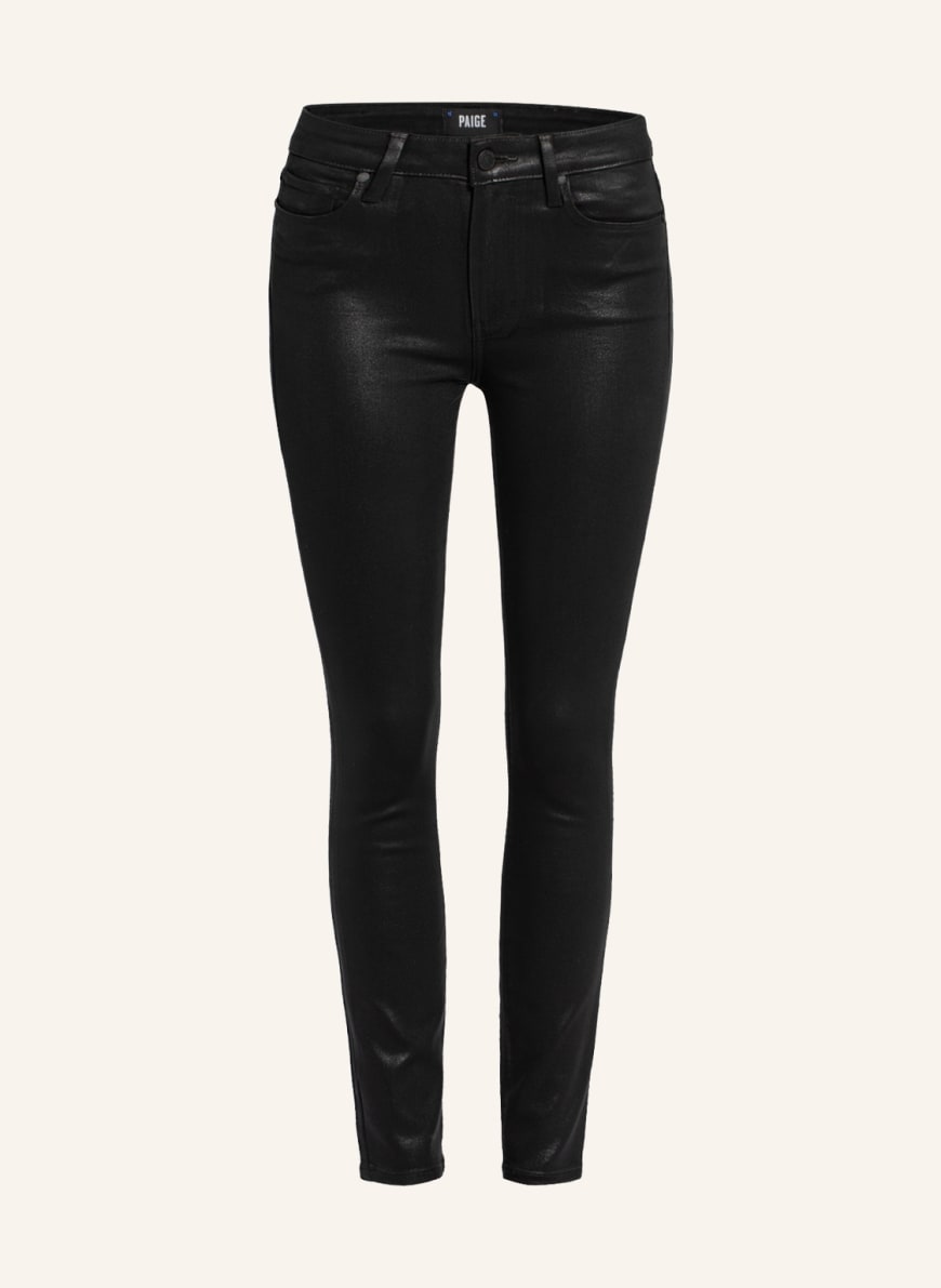 PAIGE Coated Jeans HOXTON ANKLE, Farbe: W3364 Black Fog Luxe Coating(Bild 1)
