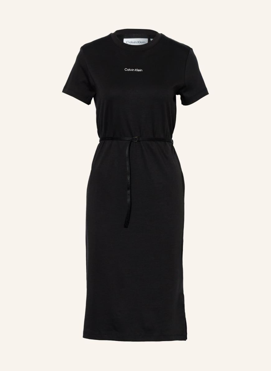 Calvin Klein Jersey dress, Color: BLACK(Image 1)