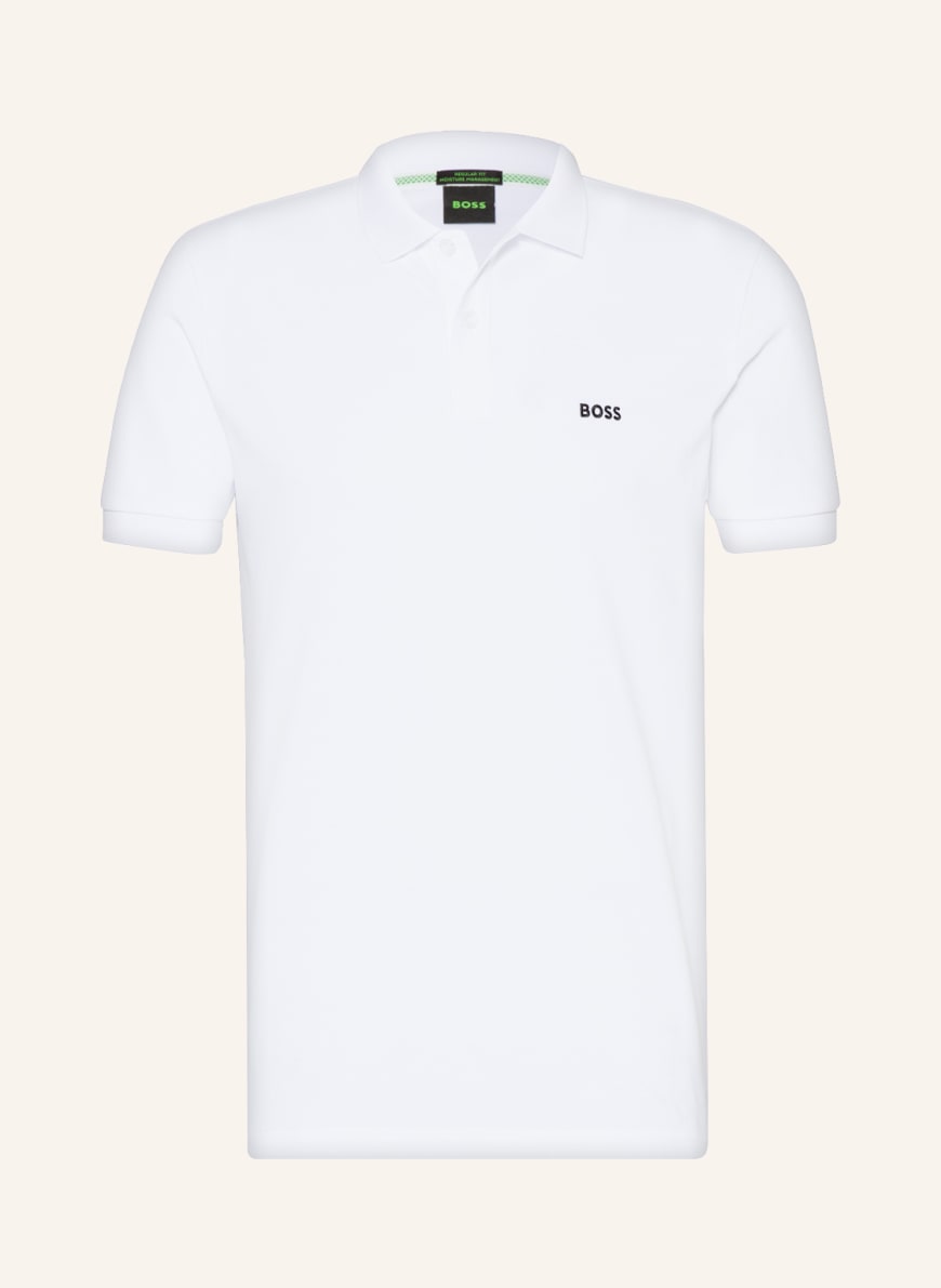 BOSS Piqué polo shirt PIRO, Color: WHITE (Image 1)