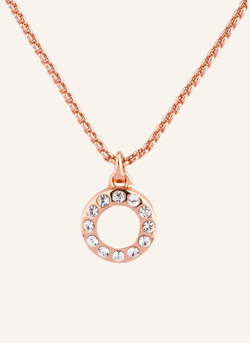 ted baker rose gold pendant