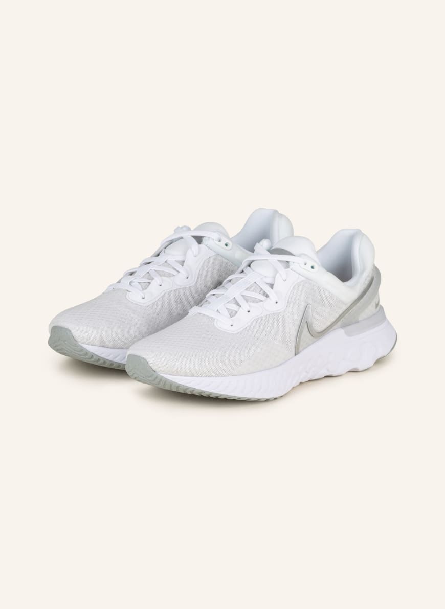 Nike Running shoes REACT MILER 3 ROAD RUN, Color: WHITE(Image 1)