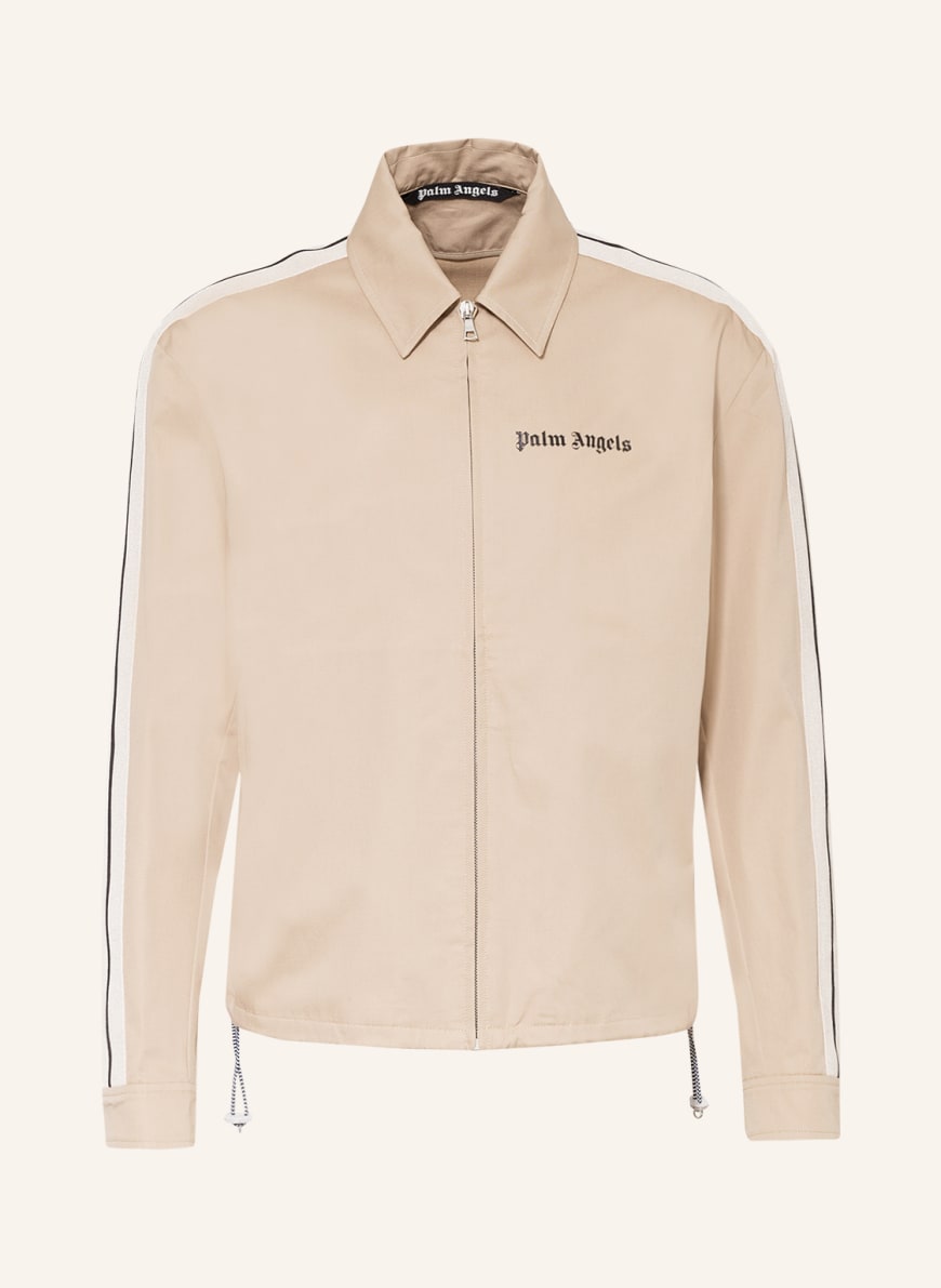 Palm Angels Jacket with tuxedo stripes, Color: BEIGE (Image 1)