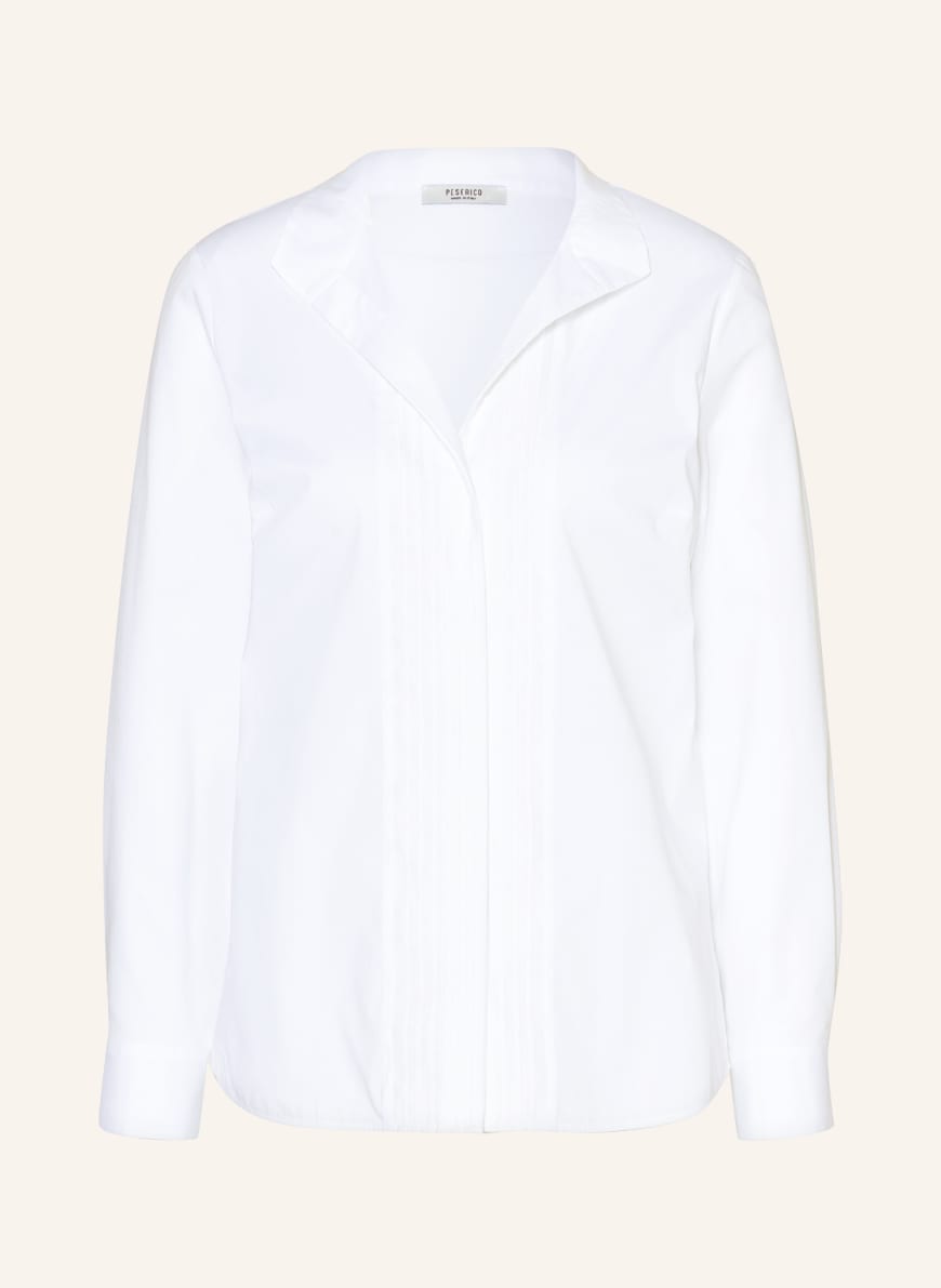 PESERICO Shirt blouse , Color: WHITE (Image 1)