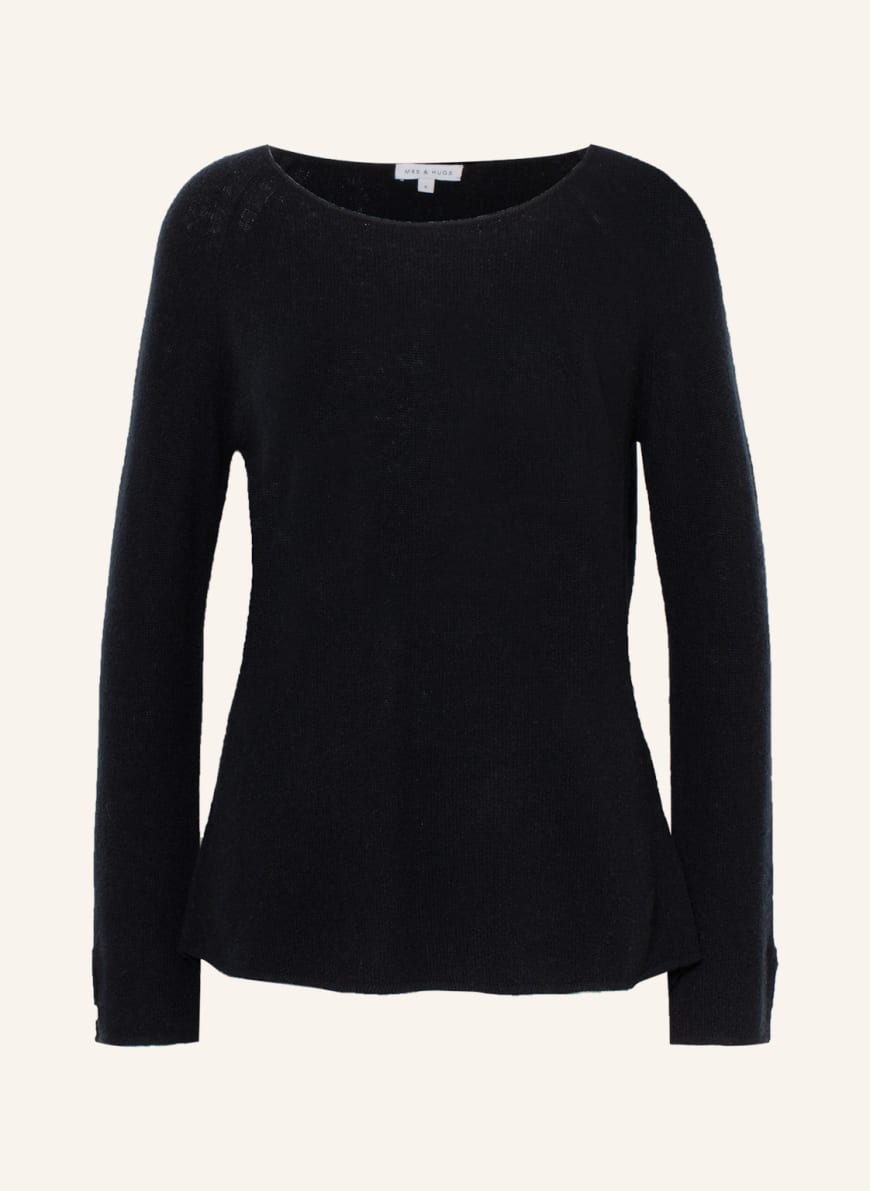 MRS & HUGS Cashmere pullover, Color: BLACK(Image 1)