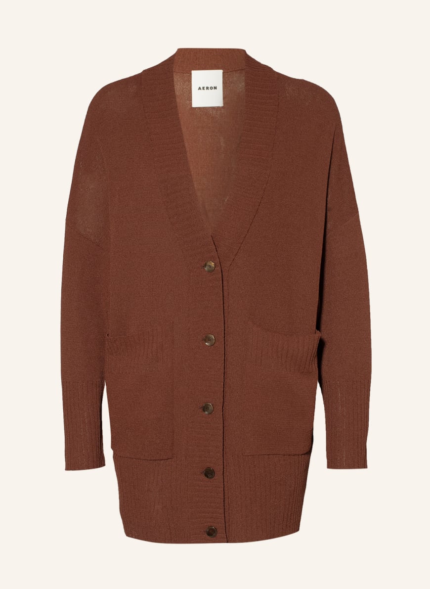 AERON Oversized cardigan JINOTEPE in dark brown - Buy Online! | Breuninger