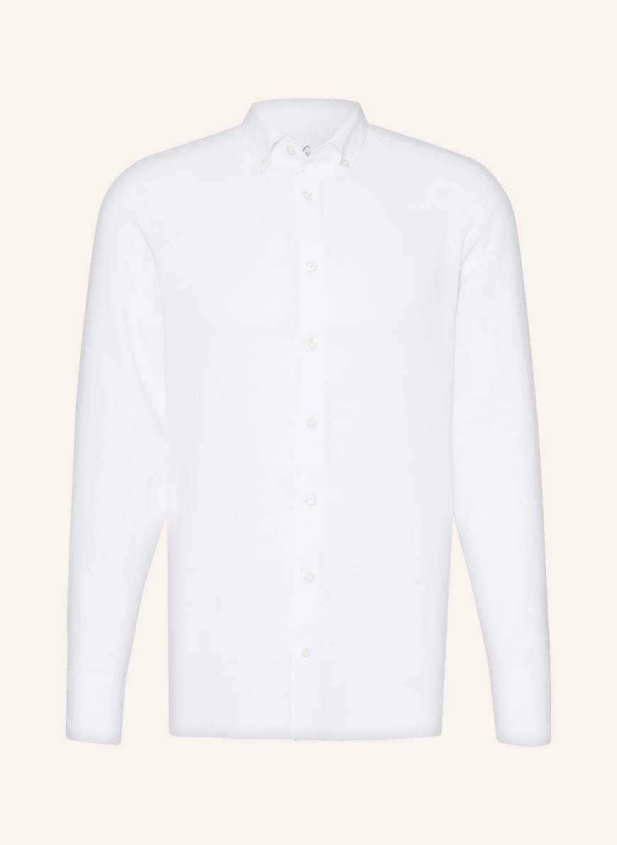 van Laack Linen shirt ROJAN slim fit , Color: WHITE(Image 1)
