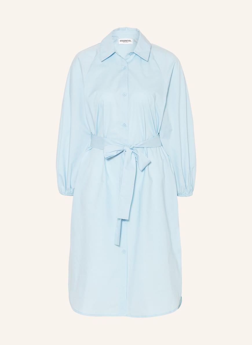 ESSENTIEL ANTWERP Shirt dress BADGER, Color: LIGHT BLUE (Image 1)