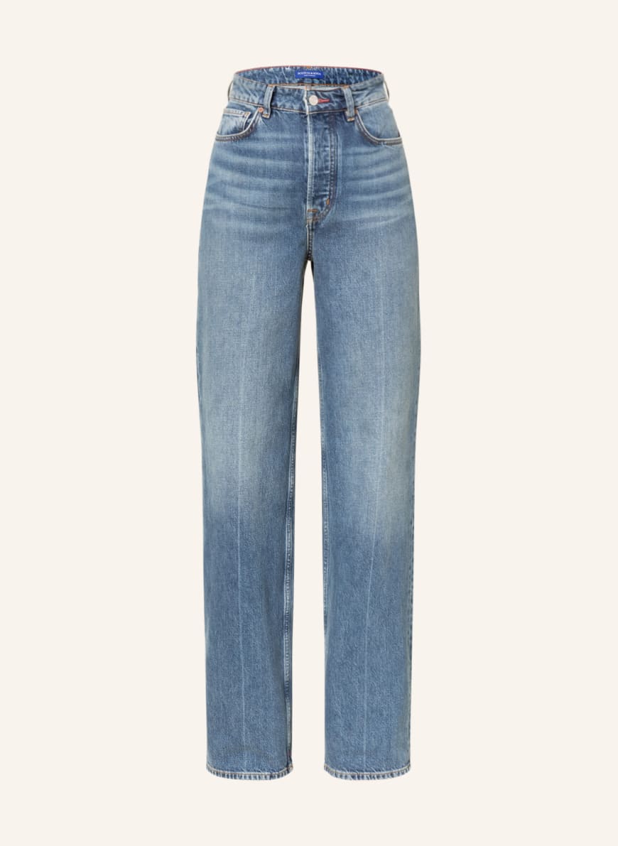 SCOTCH & SODA Straight Jeans THE RIPPLE, Farbe: 4958 Blauw Orbit (Bild 1)