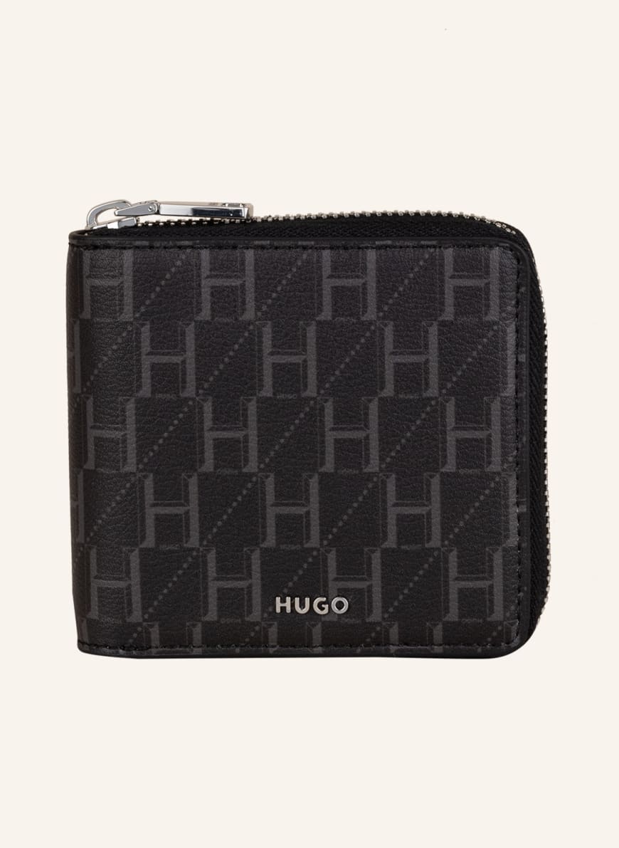 HUGO Wallet BRENDA, Color: DARK GRAY/ GRAY (Image 1)