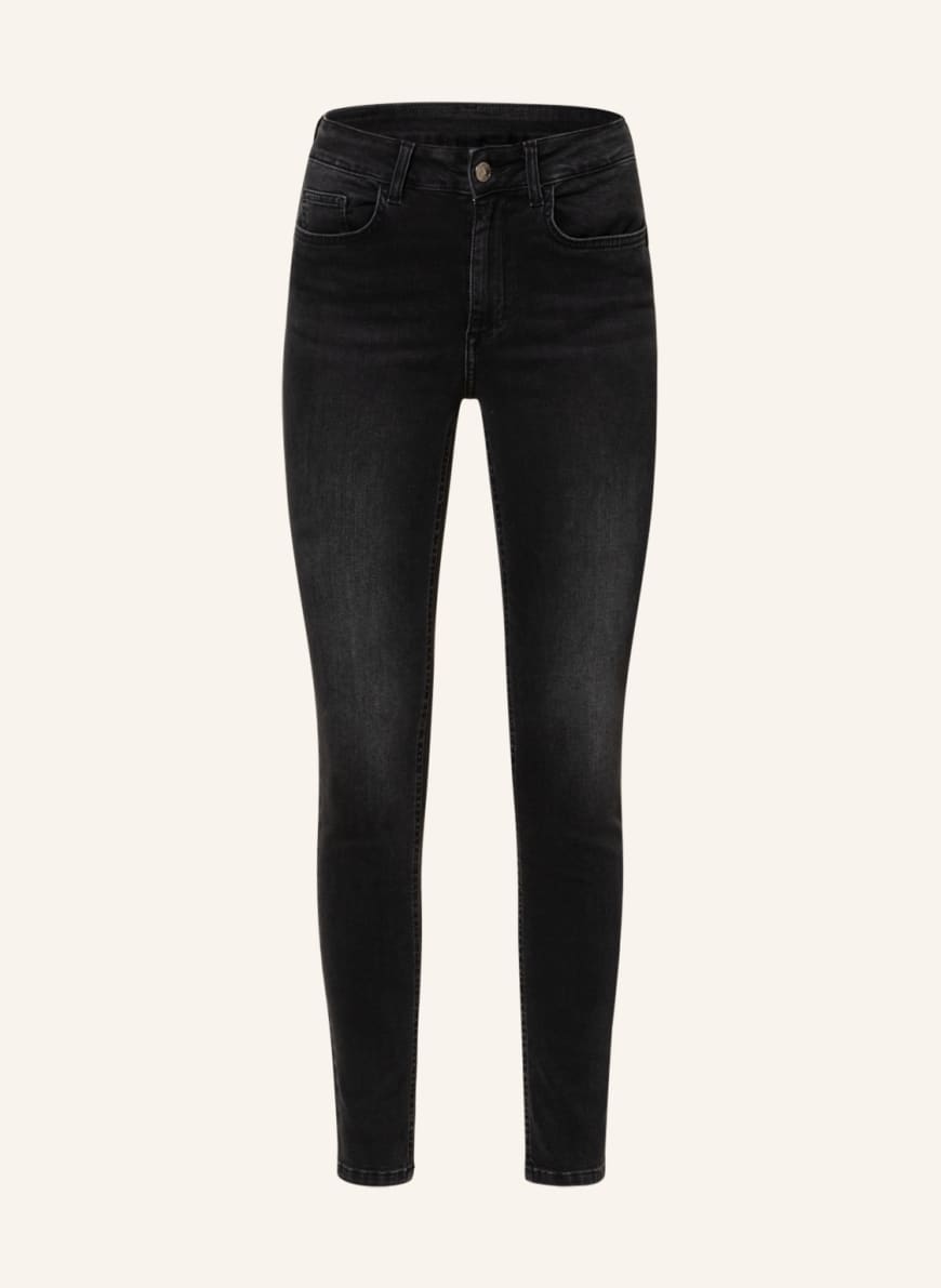 LIU JO Skinny Jeans DEVINE mit Schmucksteinen, Farbe: 87324 Den.Black sw damian(Bild 1)