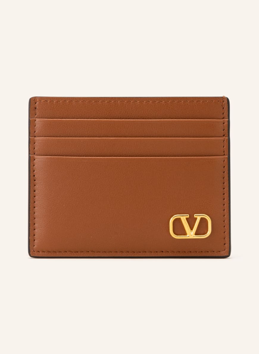 VALENTINO GARAVANI Card case, Color: BROWN (Image 1)