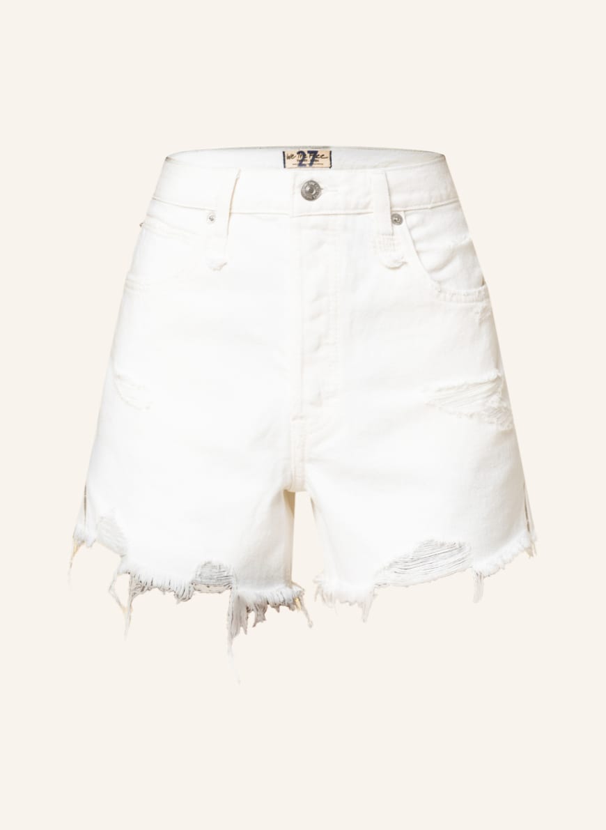 Free People Denim shorts MAKAI in ecru 