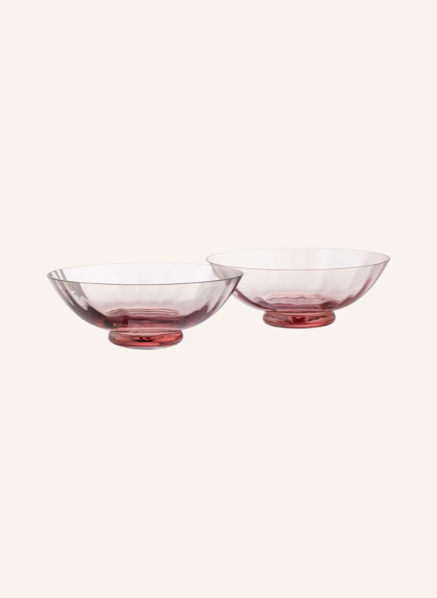 BUNGALOW DENMARK Set of 2 bowls TRELLIS, Color: FUCHSIA(Image 1)