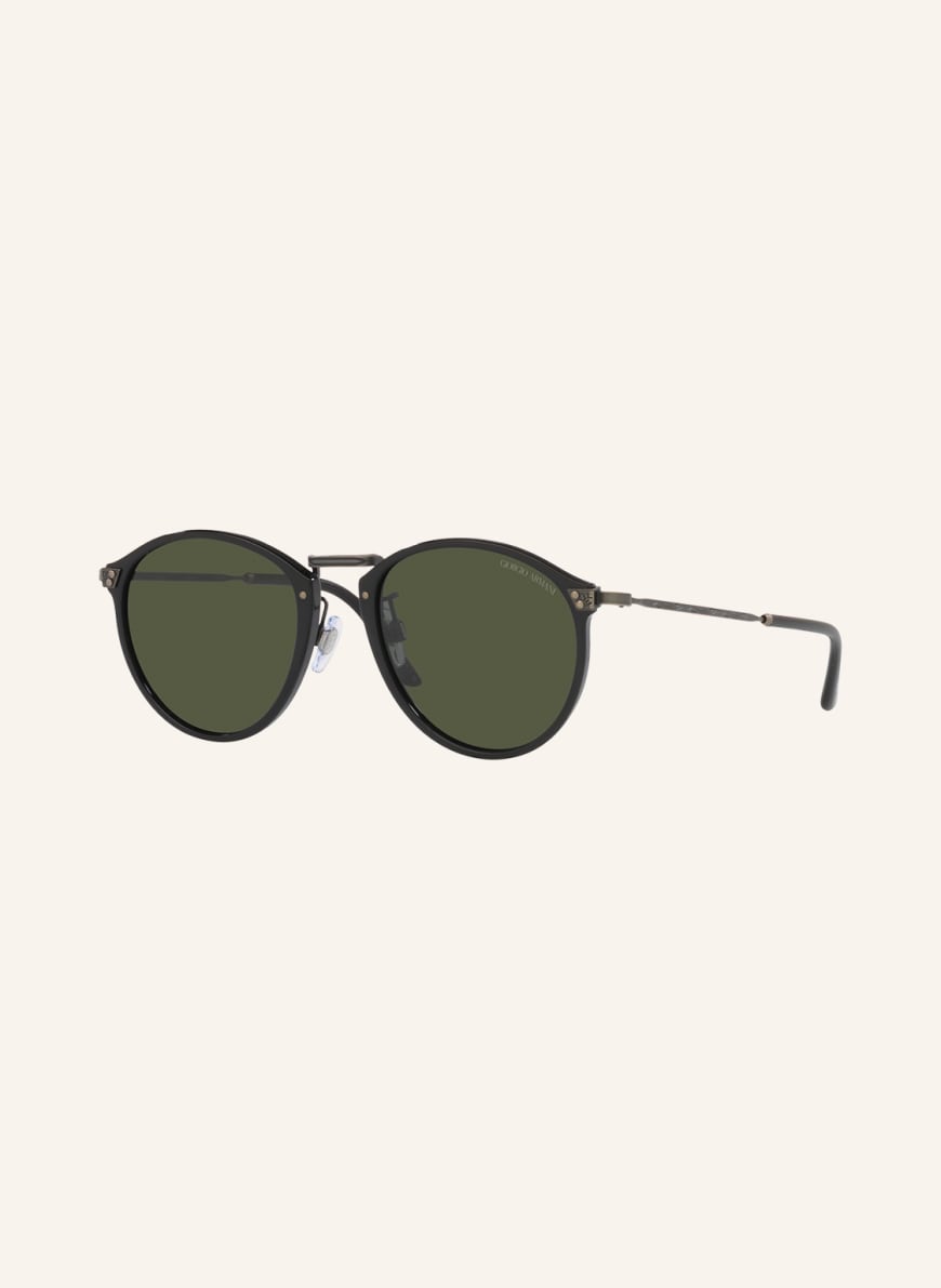 GIORGIO ARMANI Sunglasses AR318SM, Color: 500131 - BLACK/ GREEN(Image 1)