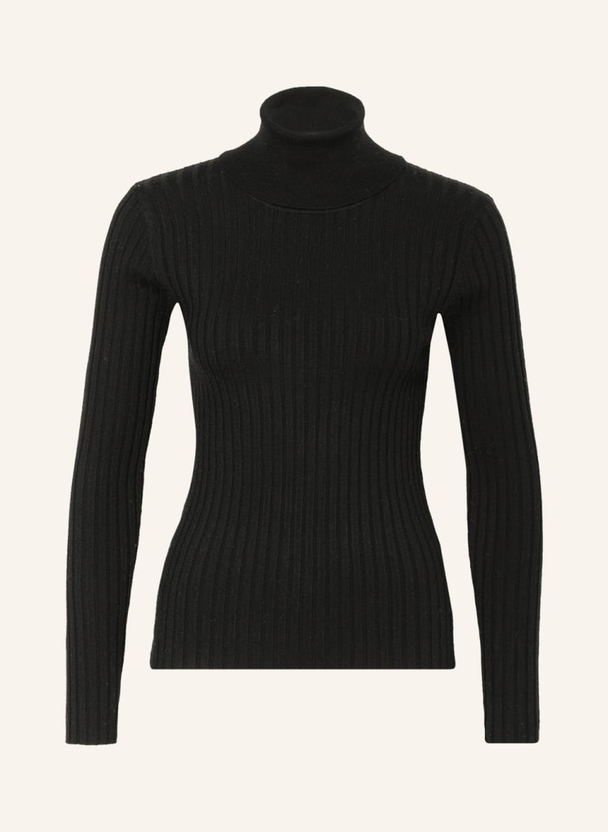 SEM PER LEI Rollkragenpullover, Farbe: SCHWARZ (Bild 1)