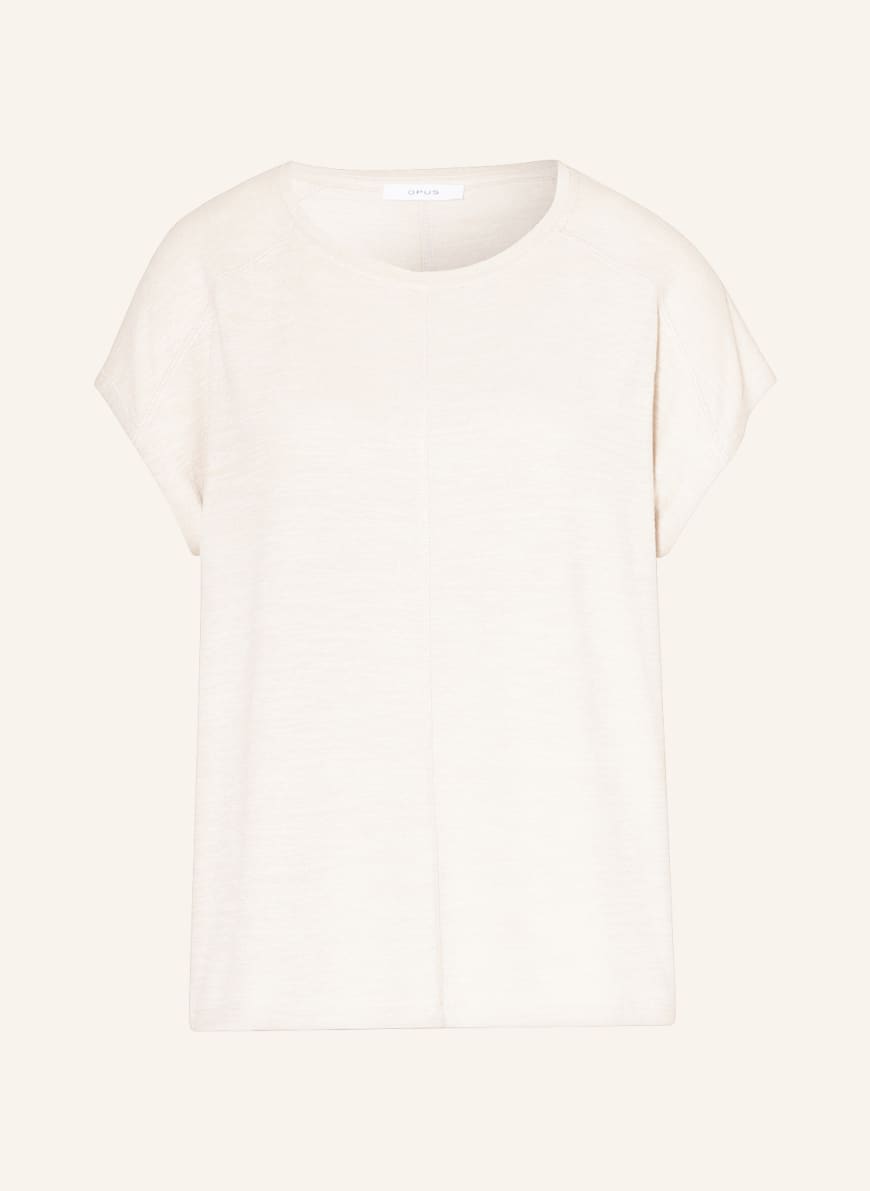 OPUS T-shirt STALES, Color: CREAM (Image 1)
