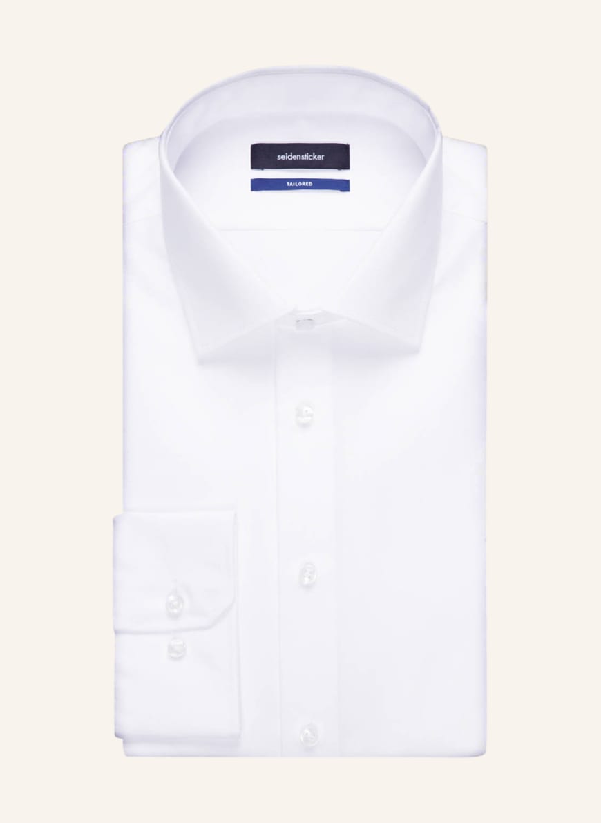 seidensticker Hemd Tailored Fit, Farbe: WEISS(Bild 1)