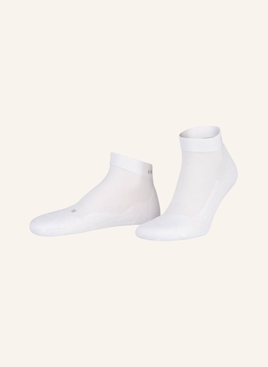 FALKE Socks GO2 SHORT, Color: 2000 WHITE(Image 1)