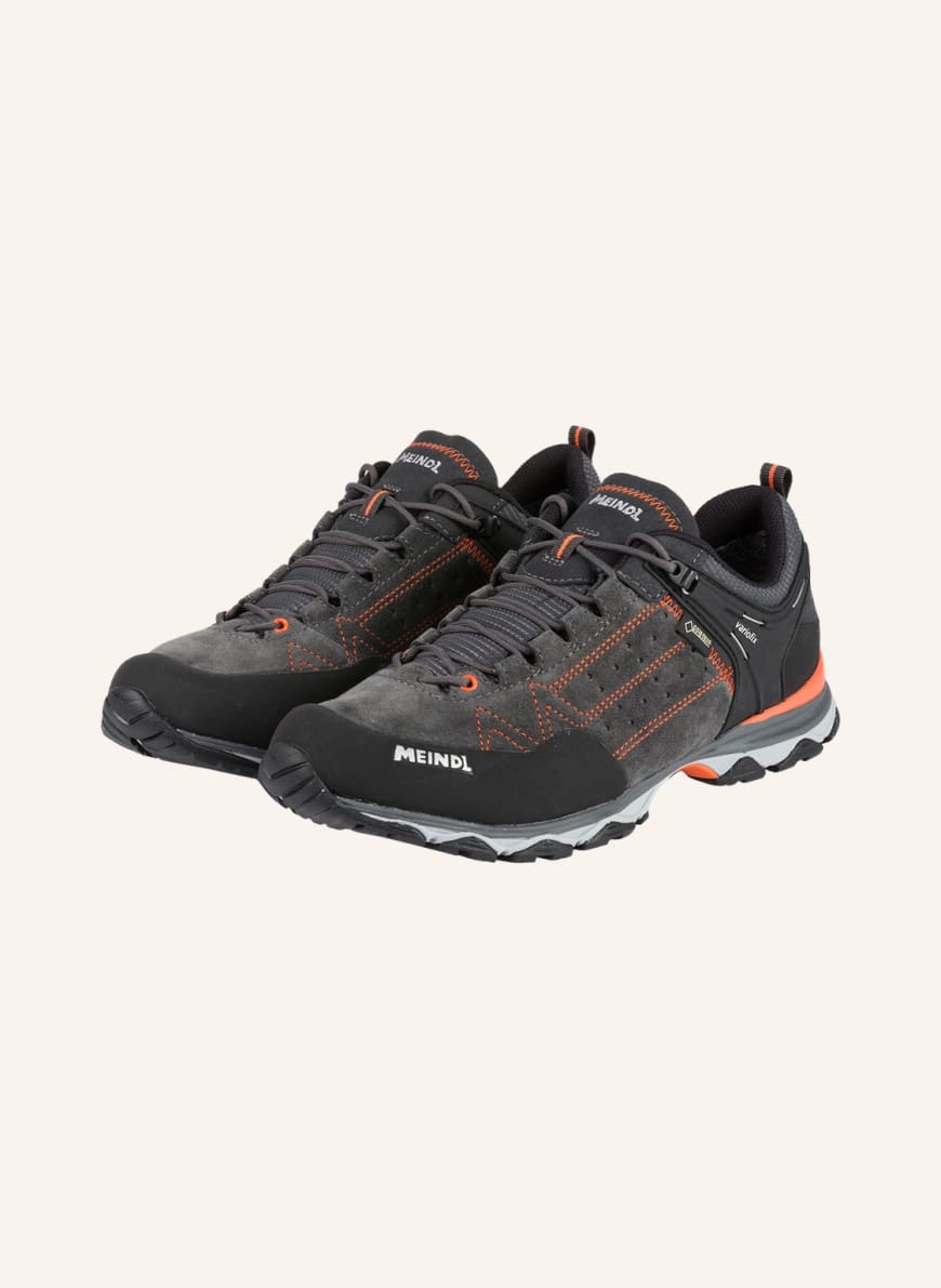 MEINDL Outdoor-Schuhe ONTARIO GTX, Farbe: GRAU/ SCHWARZ/ ORANGE(Bild 1)