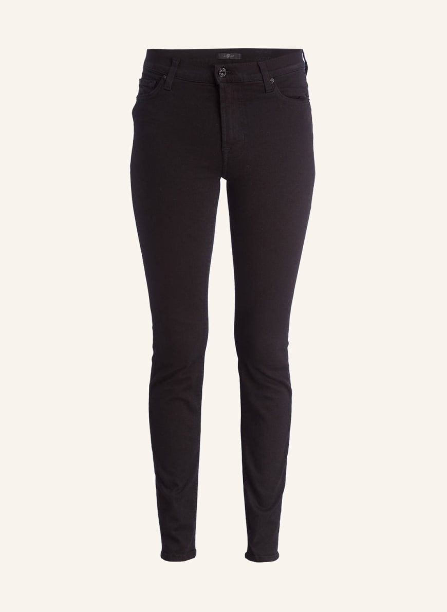 7 for all mankind Skinny jeans , Color: SIIILURIBI BLACK (Image 1)