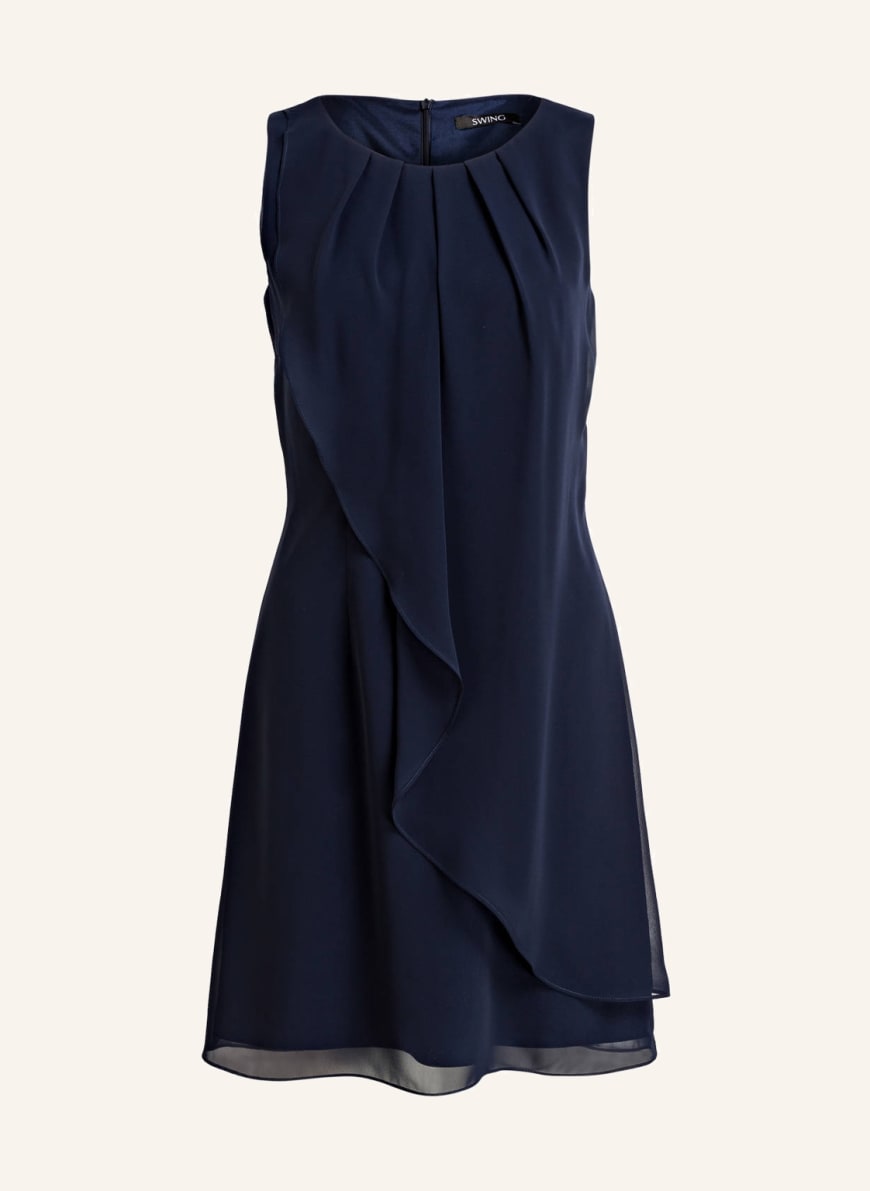 SWING Kleid, Farbe: DUNKELBLAU(Bild 1)