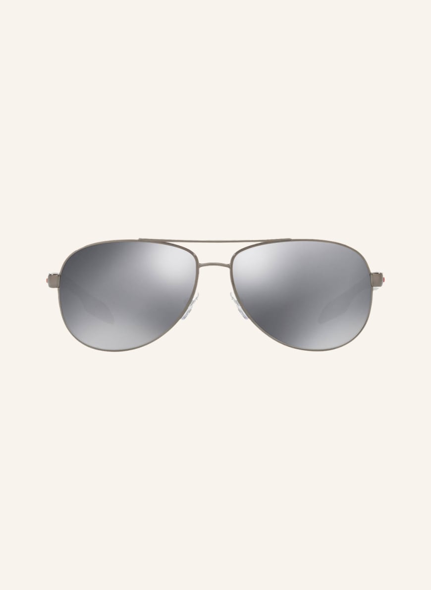PRADA LINEA ROSSA Sunglasses SPS53P in 1bc5w1 silver gray gradient