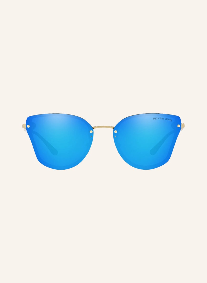 MICHAEL KORS Sunglasses MK2068 in 330325 blue gold blue mirrored