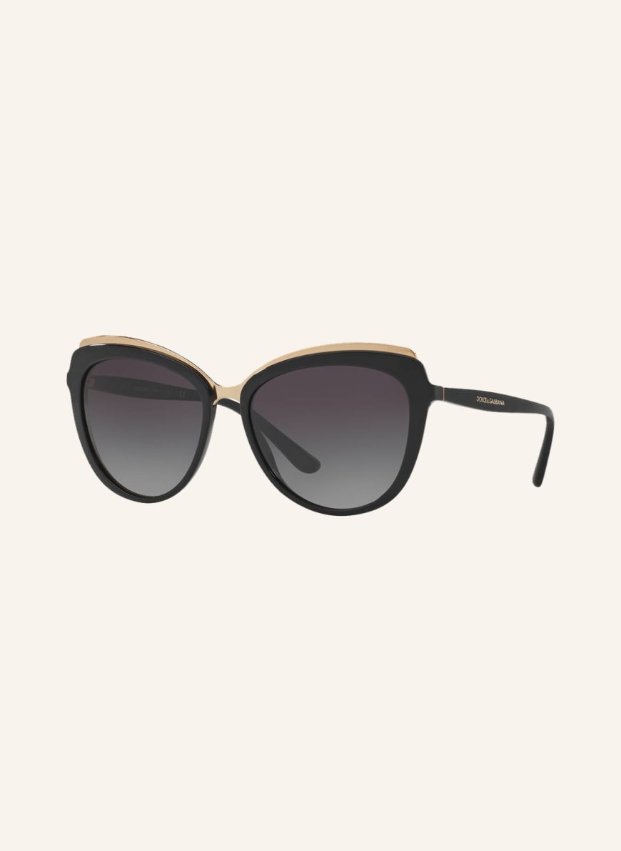 DOLCE & GABBANA Sunglasses DG 4304, Color: 501/ 8G - BLACK/GRAY GRADIENT (Image 1)