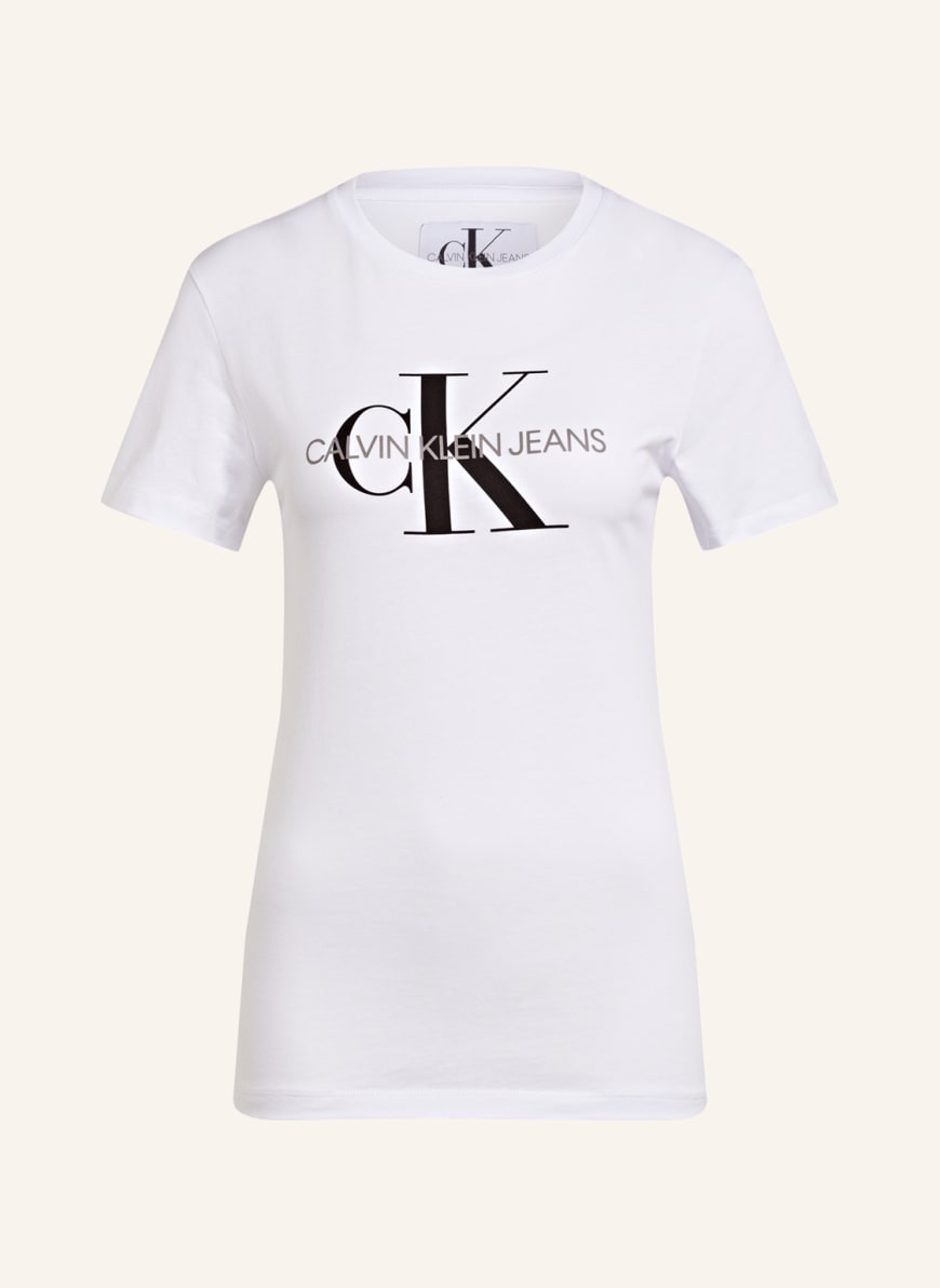Calvin Klein Jeans T-shirt in white | Breuninger