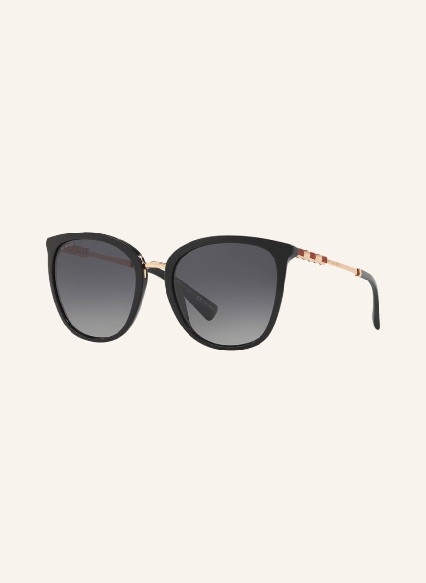 BVLGARI Sunglasses Sonnenbrille BV8205KB, Farbe: 5195T3 - SCHWARZ/ GRAU POLARISIERT(Bild 1)