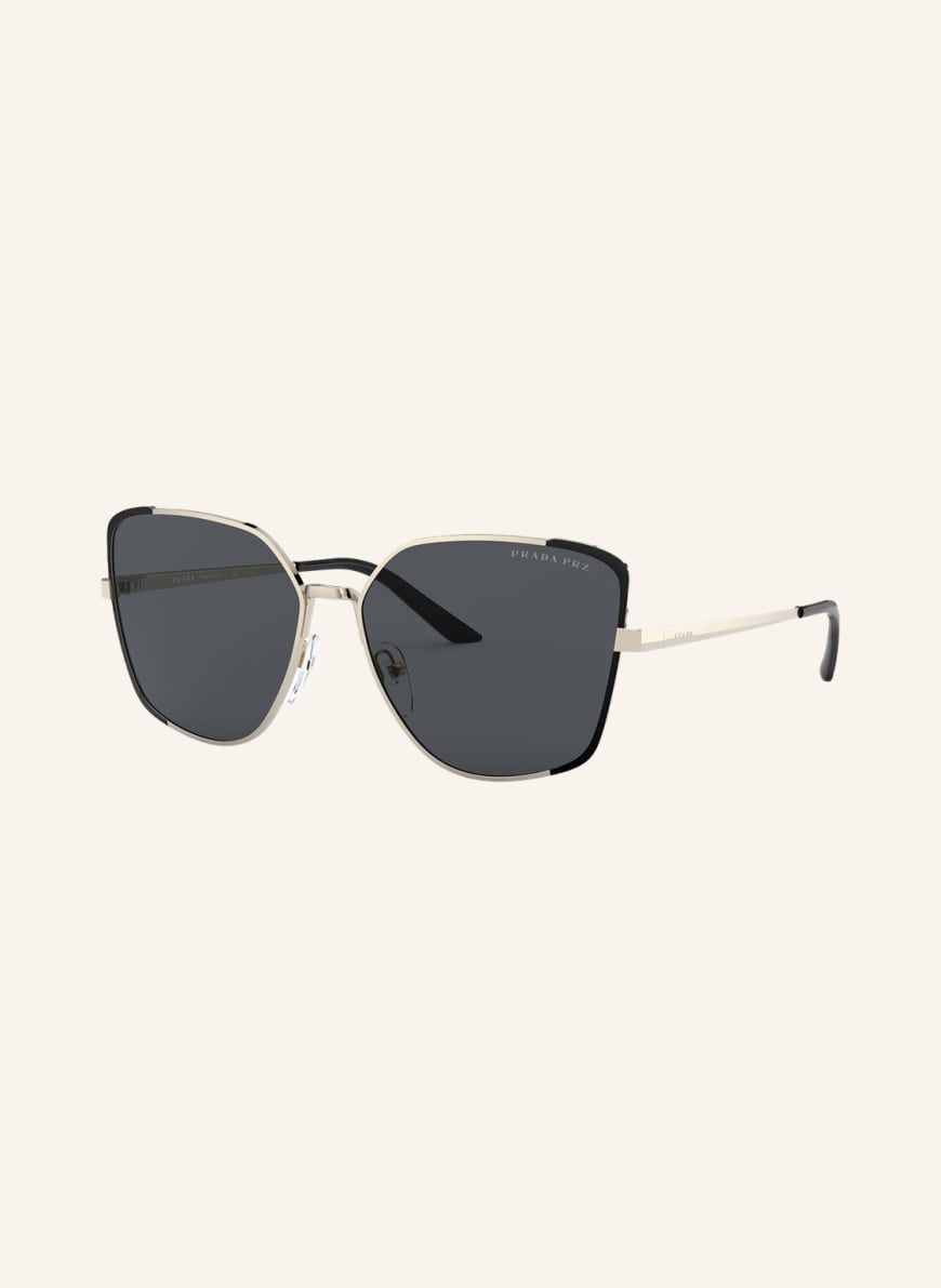 PRADA Sunglasses PR 60XS, Color: QE35Z1 - GOLD/BLACK (Image 1)
