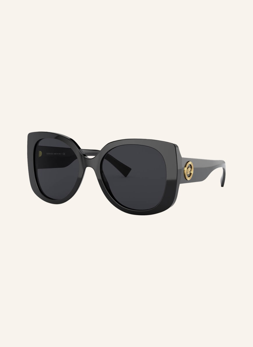 VERSACE Sunglasses VE4387, Color: GB1/87 - BLACK/ GRAY(Image 1)