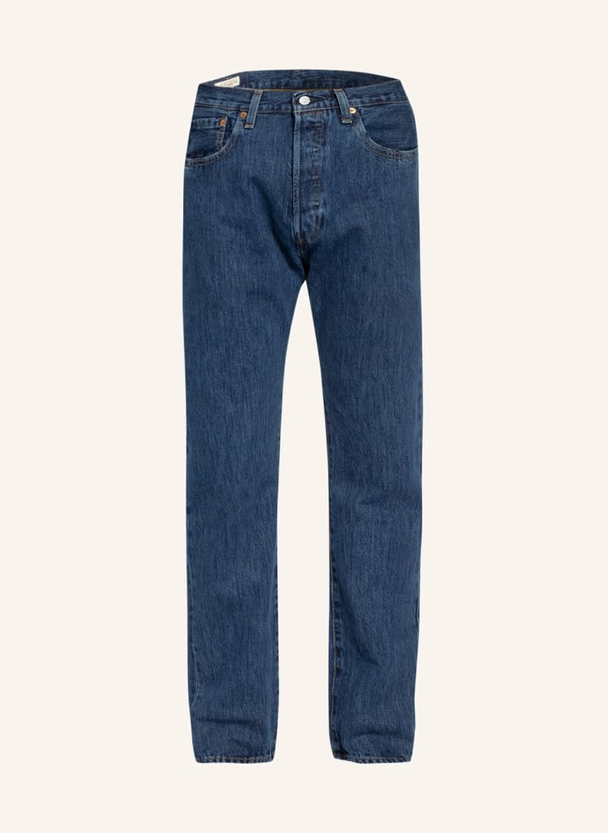Levi's® Jeans 501 Regular Fit, Farbe: 14 Med Indigo - Flat Finish (Bild 1)
