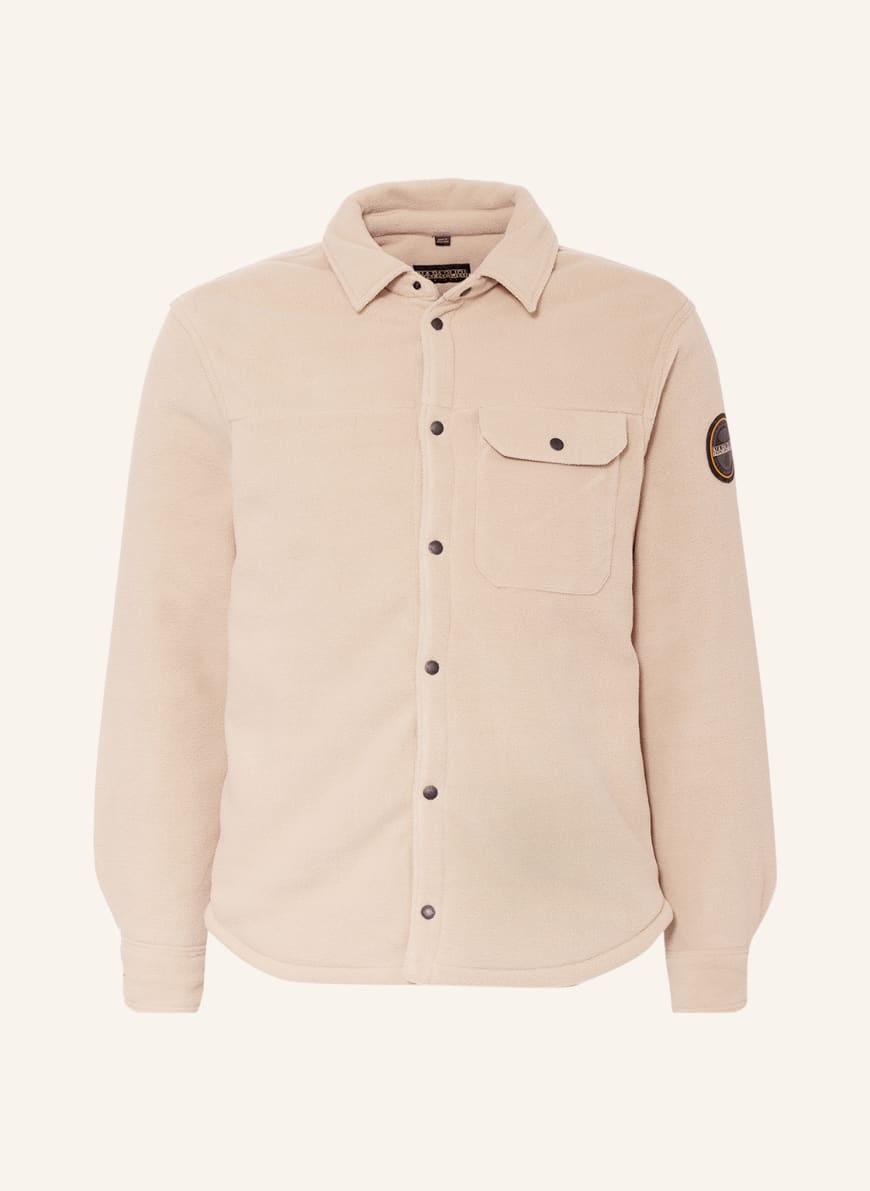 NAPAPIJRI Fleece jacket HEIDAL, Color: BEIGE (Image 1)