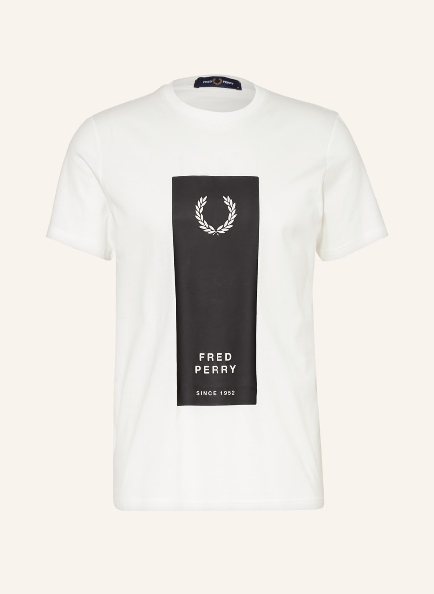 FRED PERRY T-Shirt, Farbe: WEISS/ SCHWARZ(Bild 1)