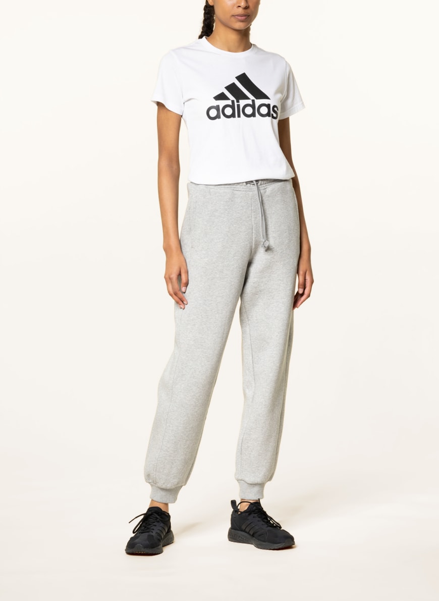 Adidas grey sales sweatpants women