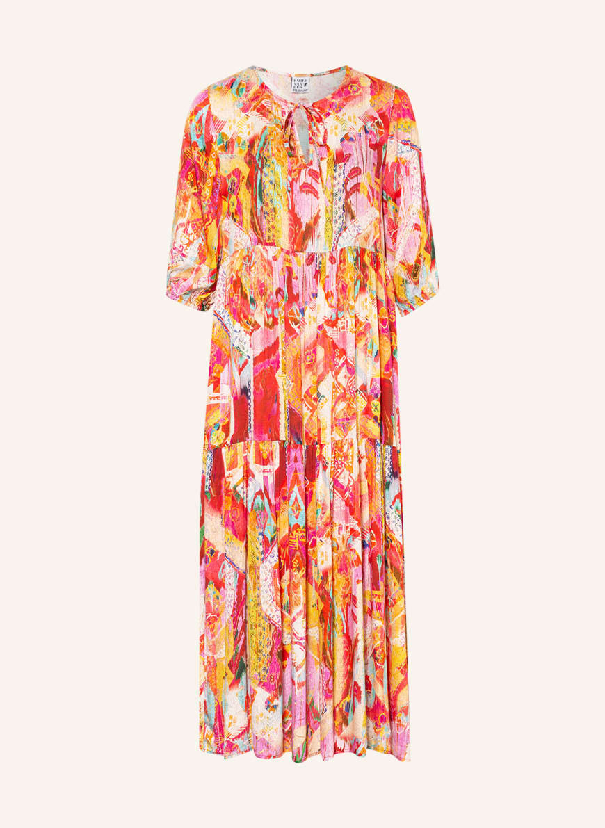 Emily VAN DEN BERGH Kleid, Farbe: HELLORANGE/ ROT/ WEISS (Bild 1)