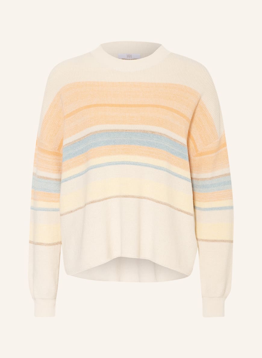 RIANI Sweater, Color: ECRU/ LIGHT ORANGE/ LIGHT BLUE (Image 1)