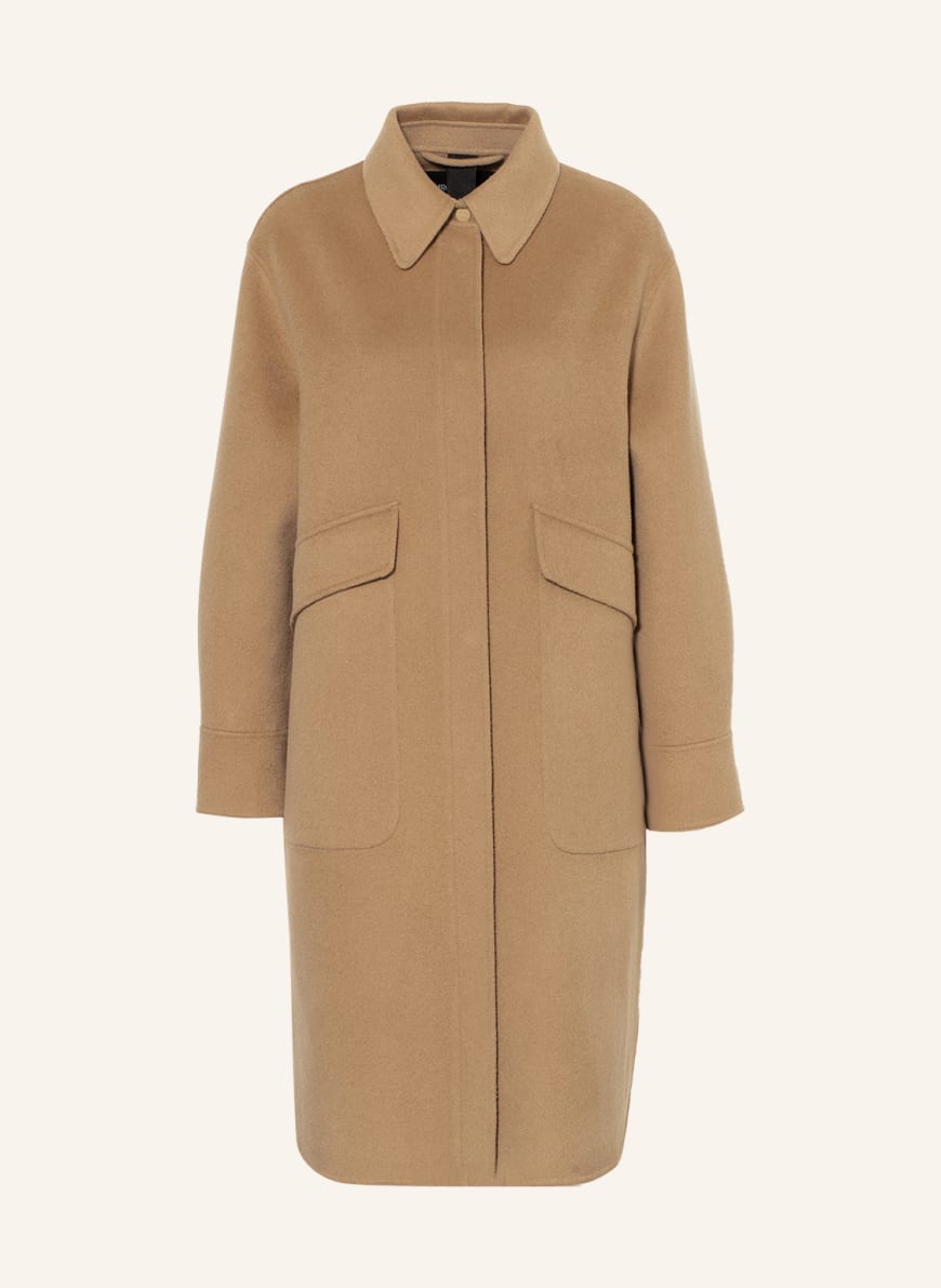 MARC CAIN Wool coat, Color: 623 light brown(Image 1)