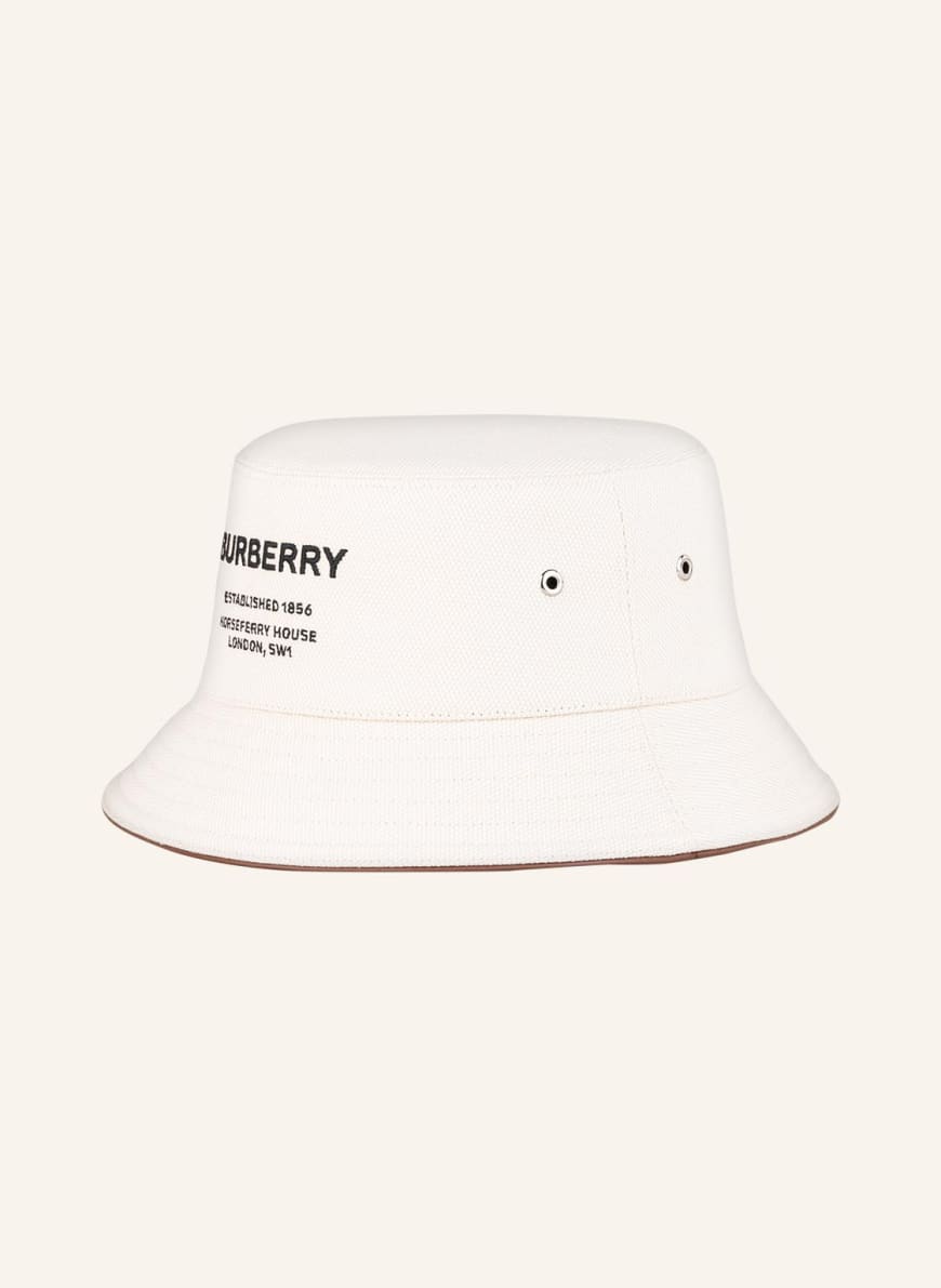 BURBERRY Bucket hat in cream | Breuninger